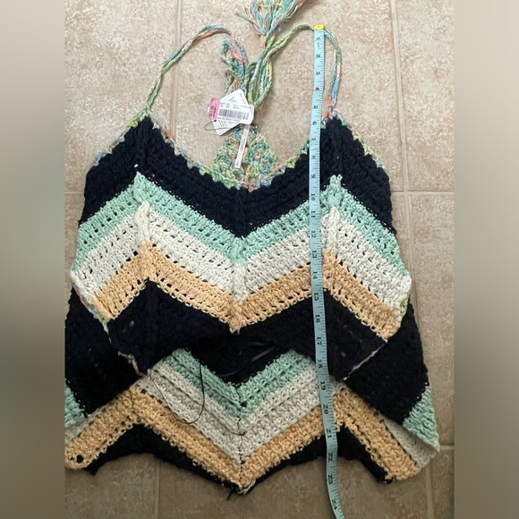 Free People Crochet Chevron Swim Up
Tank Top In Summer Breeze Size Small - Picture 7 of 10